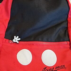 Disney Mickey Mouse Red and Black Kids Backpack